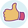Insurance Support and Savings Icon